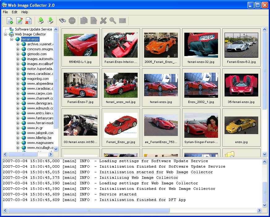 Web Image Collector screenshot