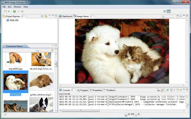 WIC is the perfect tool for collecting images